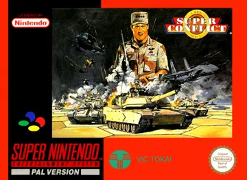 Super Conflict (Europe) box cover front